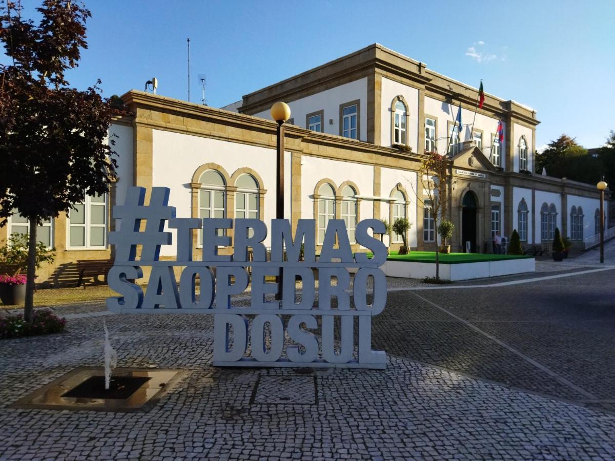 Hotel Casa Do Rio Termas de Sao Pedro do Sul Exterior foto